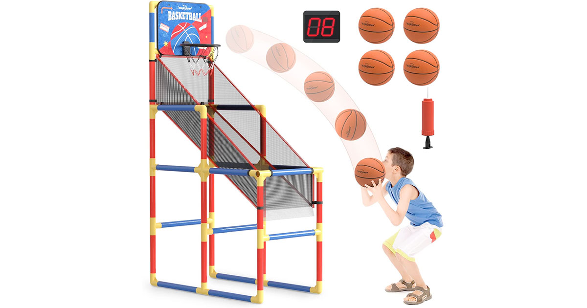 Amazon：Basketball Hoop Arcade Game只賣$49.74
