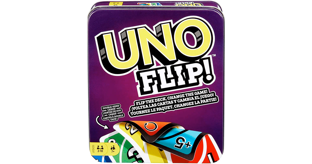 Amazon：UNO Flip! Card Game只賣$10.99