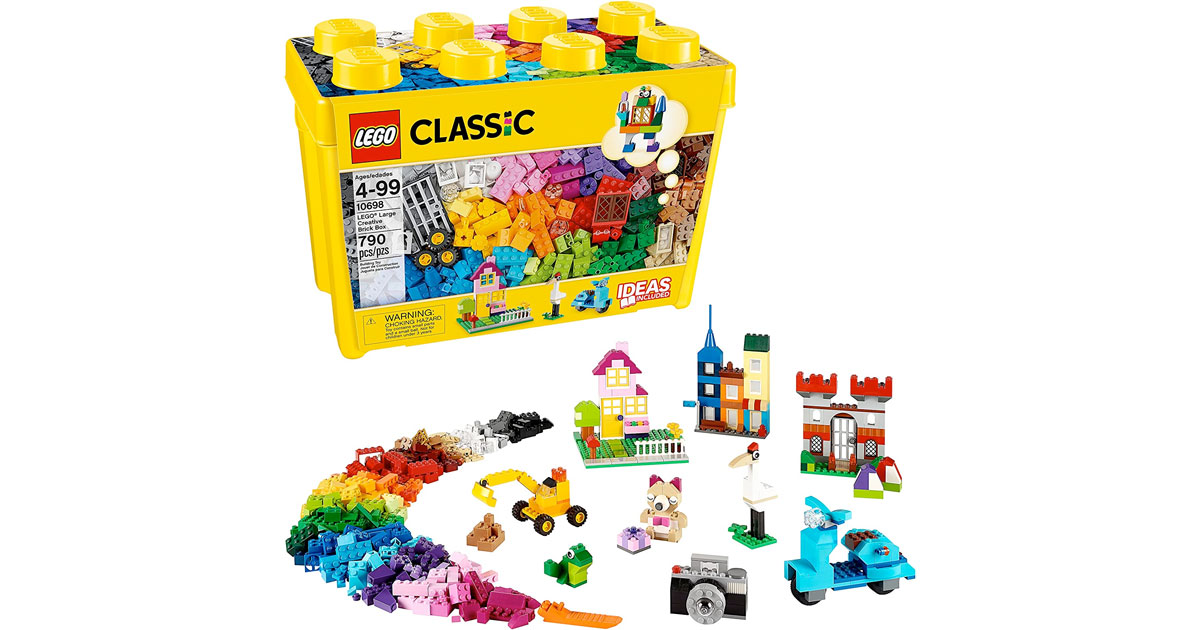 Amazon：LEGO Classic Large Creative Brick Box 10698只賣$44.98