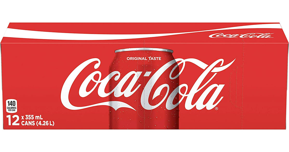 Amazon：12罐Coca-Cola只賣$6.97(免收按樽)