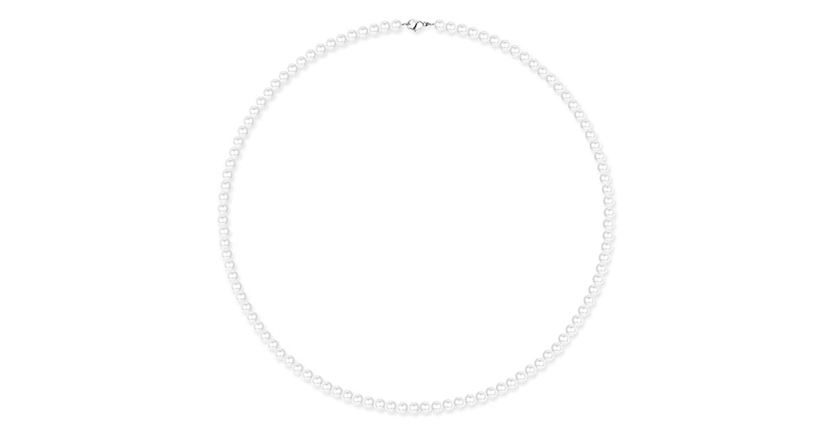 Amazon：Pearl Necklace 18 Inch只賣$10.19