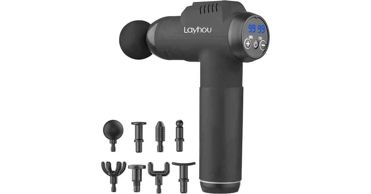 Amazon：8 Heads Massage Gun只賣$24.99