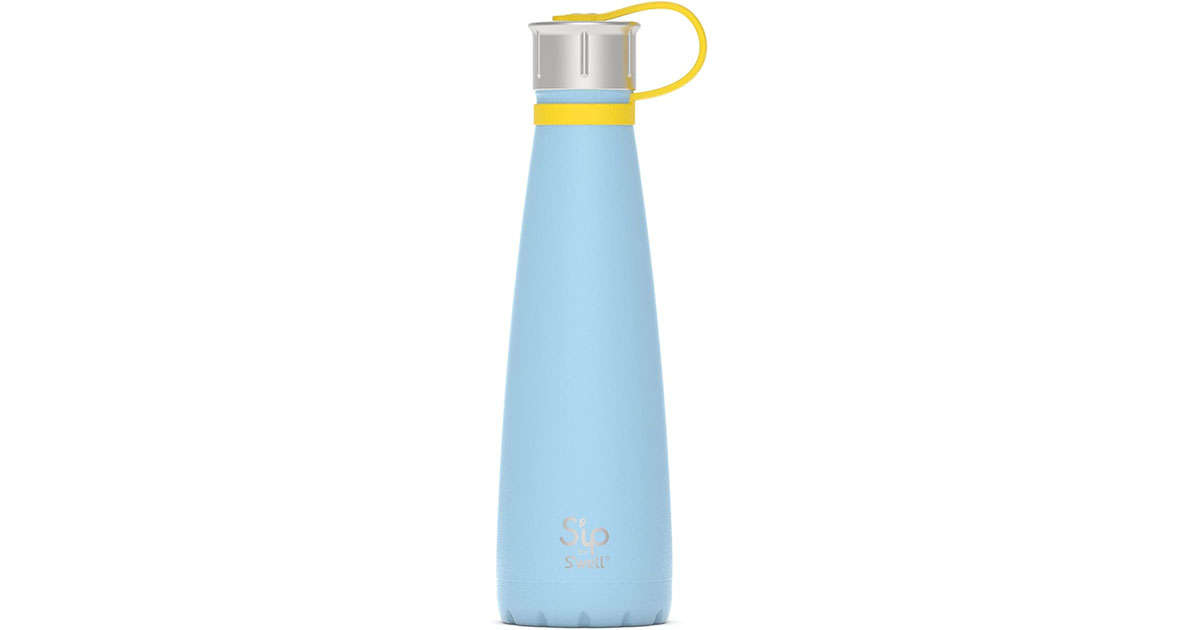 Amazon：S’ip by S’well Stainless Steel Water Bottle (15 Oz)只卖$12.97