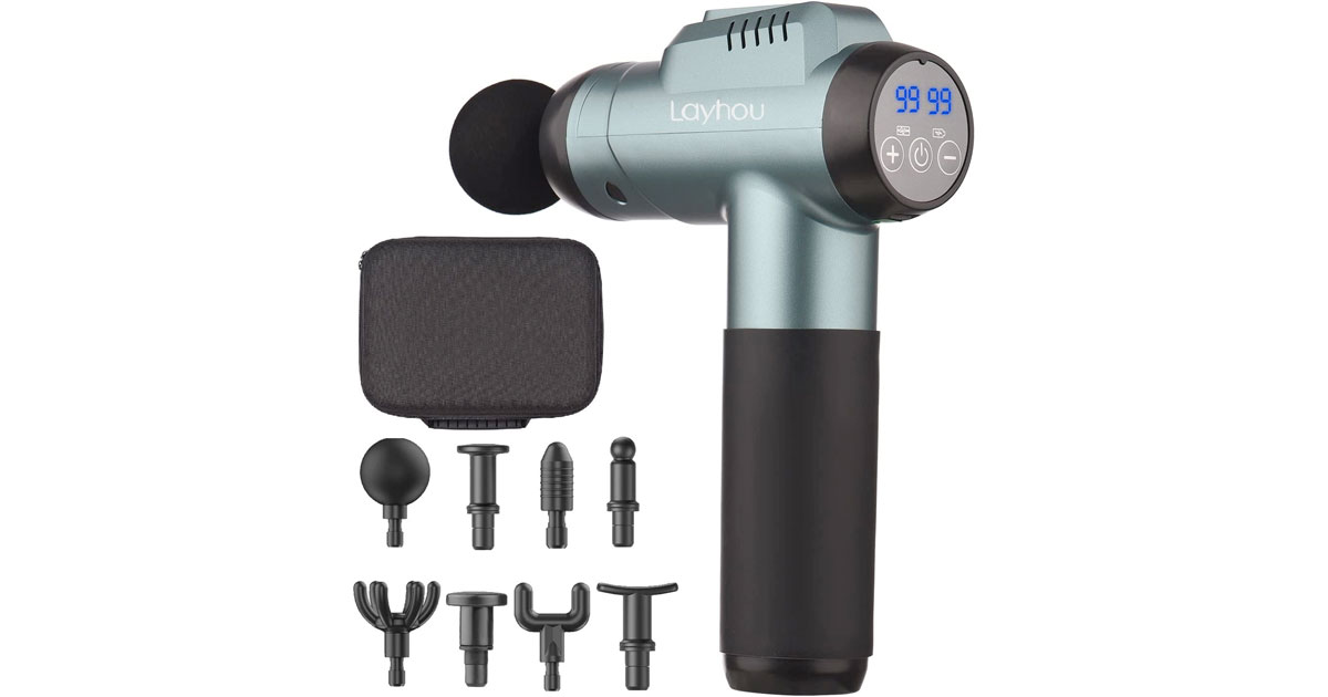 Amazon：8 Heads Massage Gun只賣$24.99