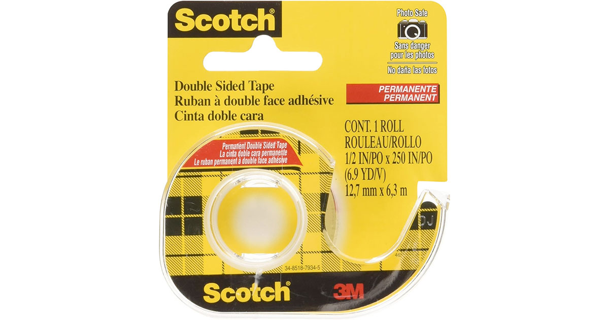 Amazon：Scotch Tape Double Sided Tape只賣$2.99