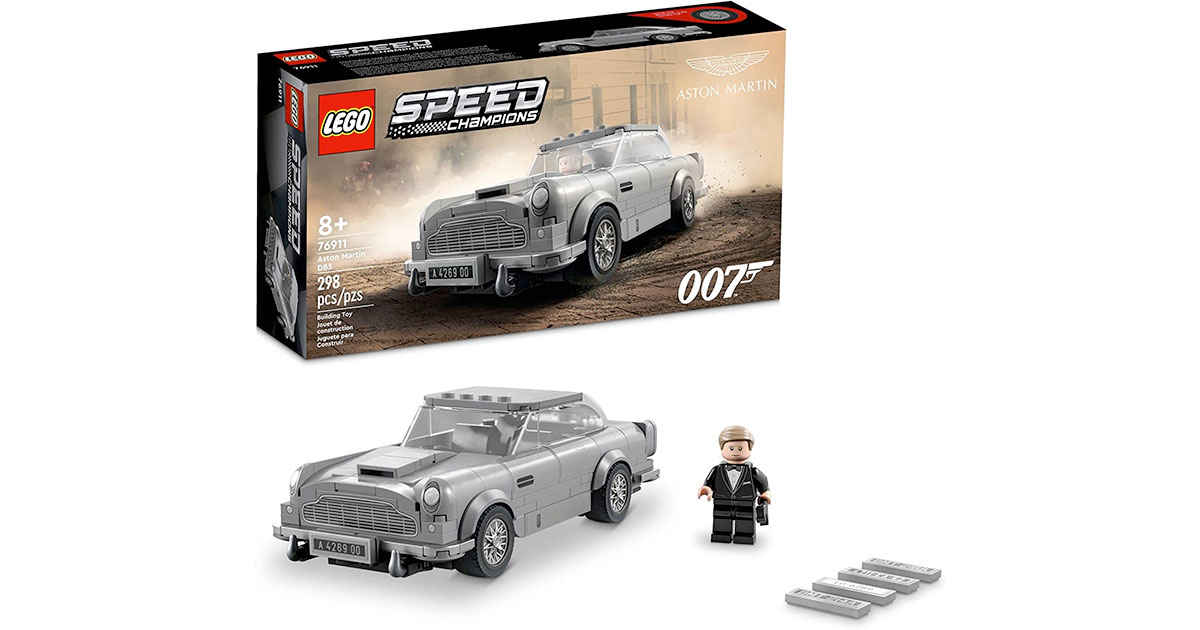 Amazon：LEGO Speed Champions 007 Aston Martin DB5 76911 (298 pcs)只賣$26.37