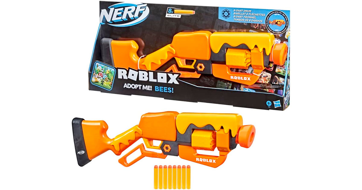 Amazon：Hasbro Nerf Roblox Adopt Me!: Bees!只卖$19
