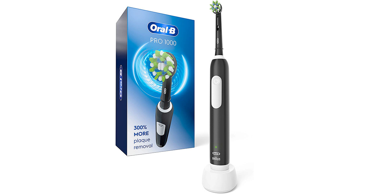 Amazon：Oral-B Pro 1000 Electric Toothbrush只賣$49.48