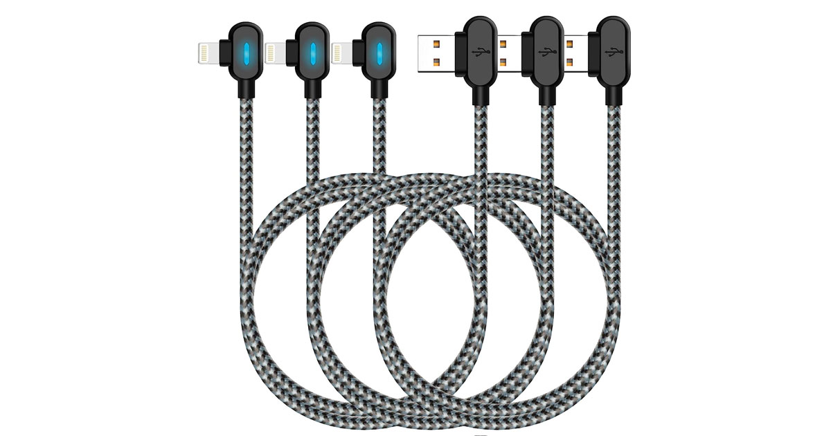 Amazon：iPhone Lightning Cable (3 Pack)只賣$6.99