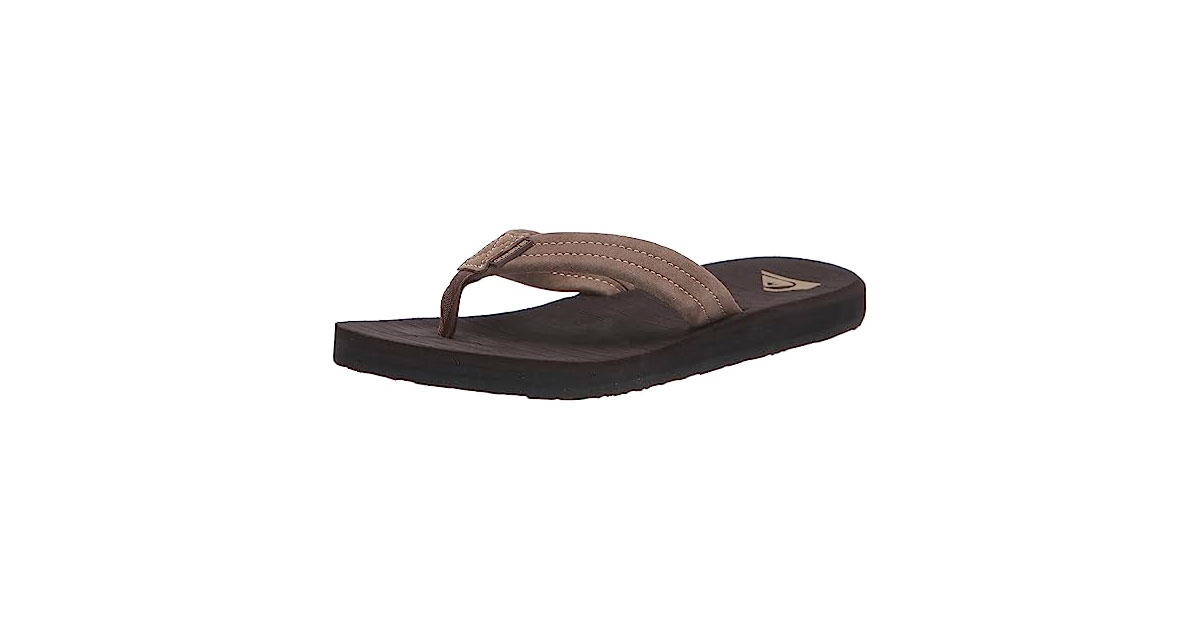 Amazon:Quiksilver Mens Carver Nubuck Sandal只賣$9.88