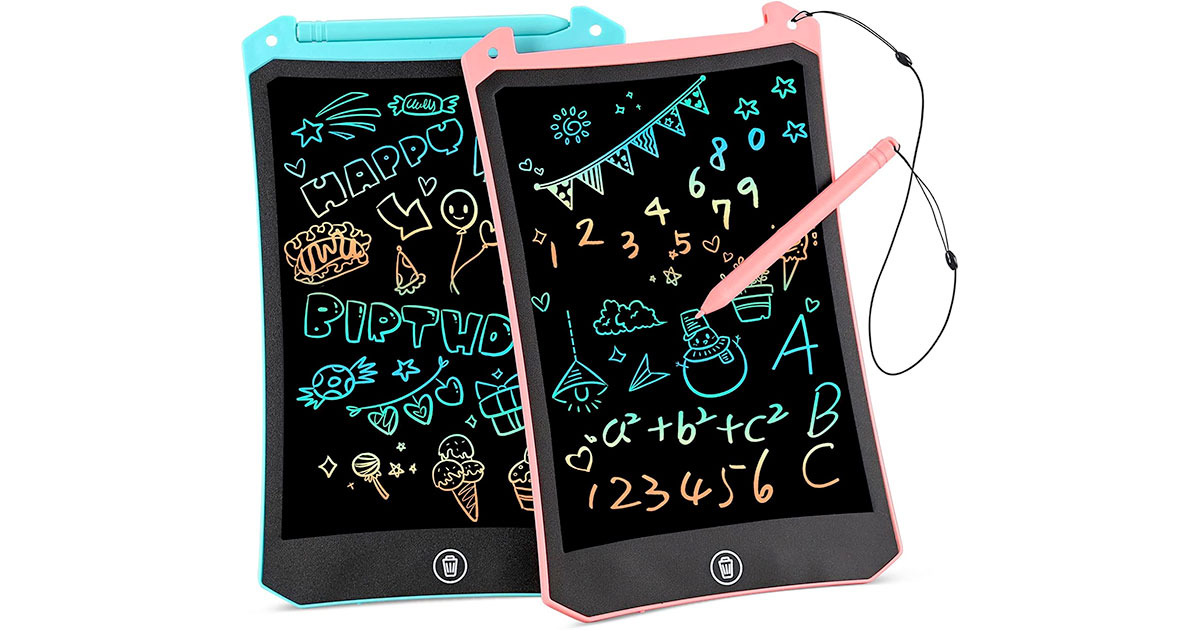 Amazon：LCD Writing Tablet (2 Pack)只賣$14.99