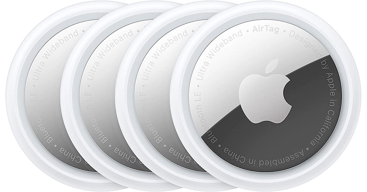 Amazon：Apple AirTag 4 Pack只卖$119.99