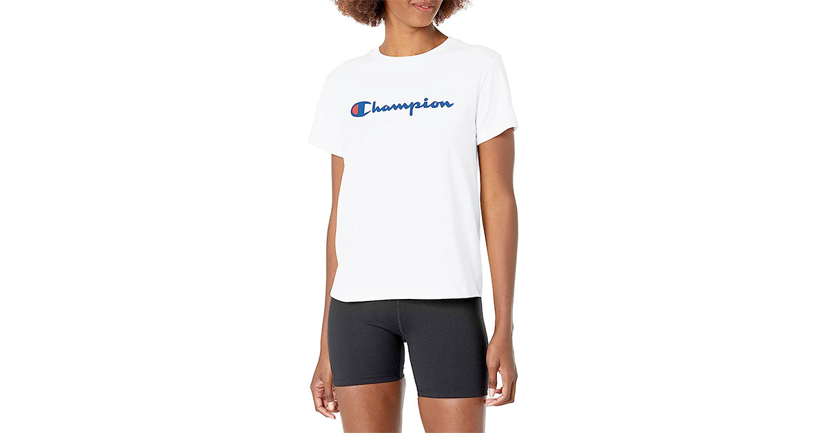 Amazon：Champion Women’s Classic Tee只賣$12.97