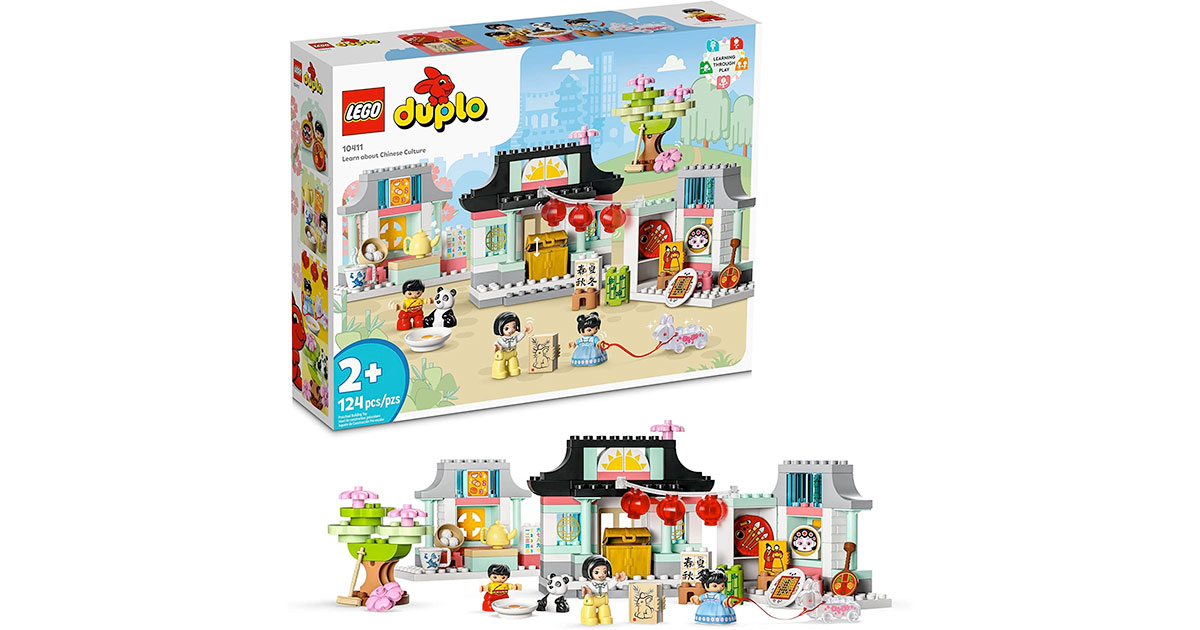 Amazon：LEGO DUPLO Learn About Chinese Culture 10411 (124 pcs)只賣$49