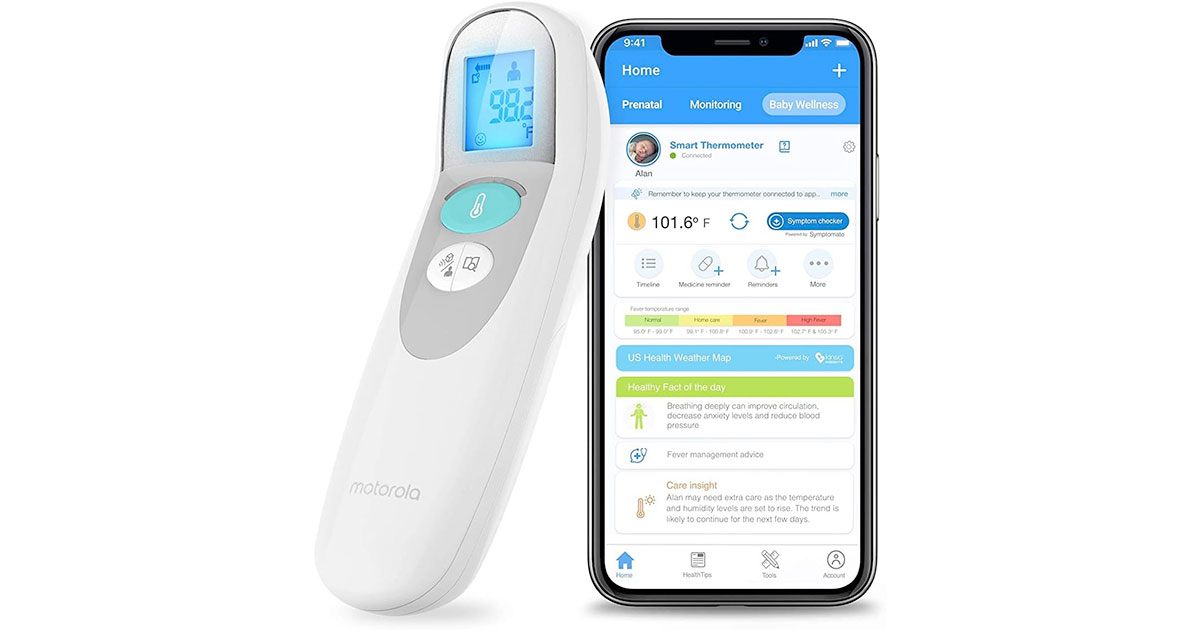 Amazon：Motorola Thermometer只賣$16.97