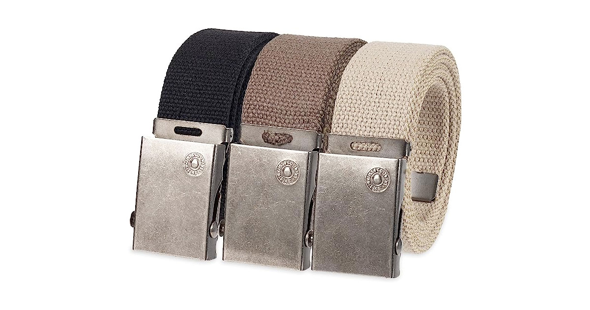 Amazon：Levi’s Belt (3 Pack)只賣$18.99