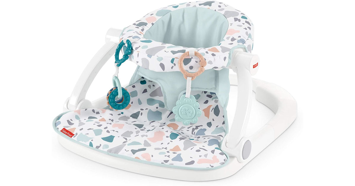 Amazon：Fisher-Price Portable Baby Chair Sit-Me-Up Floor Seat只賣$37.79