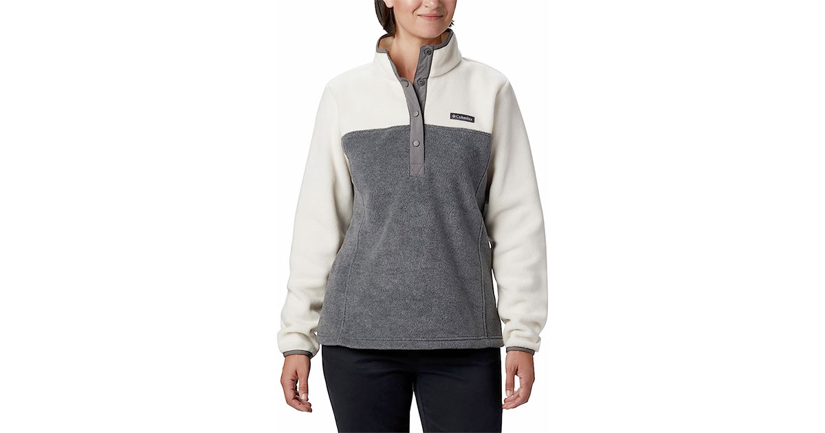 Amazon:Columbia Womens Half Snap Pullover只賣$27.49