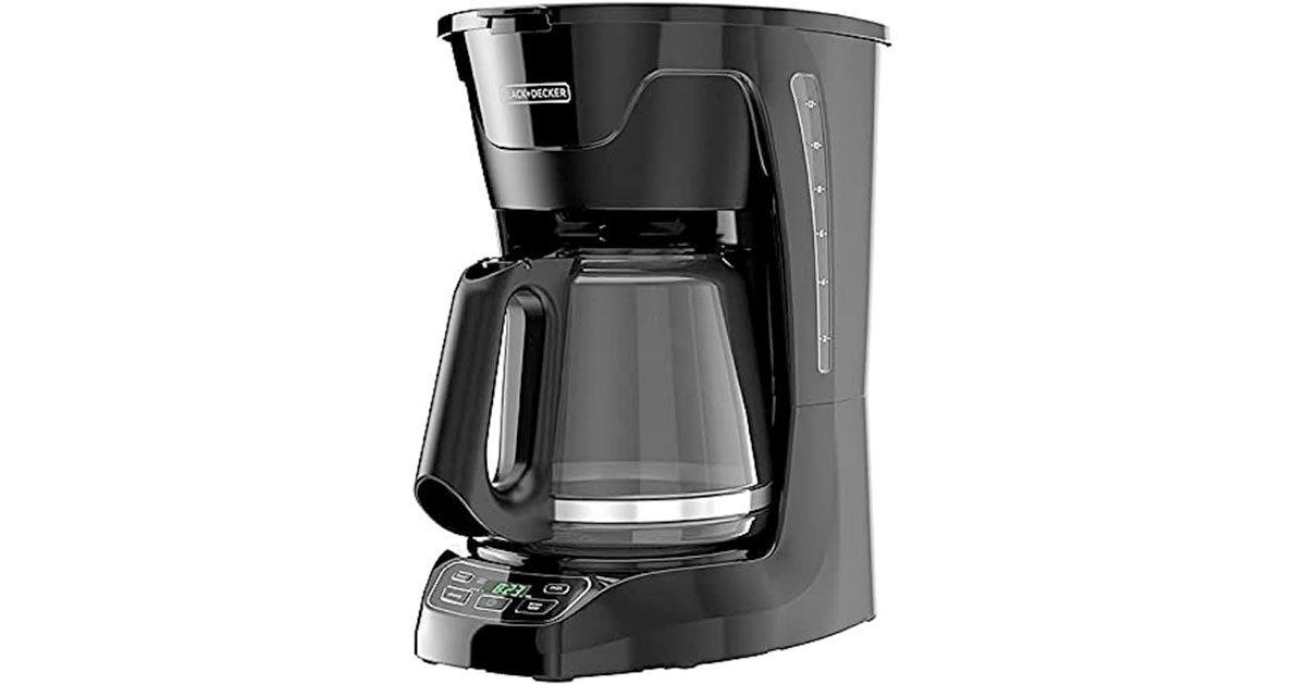 Amazon：BLACK+DECKER Programmable Digital Coffeemaker只賣$34.99
