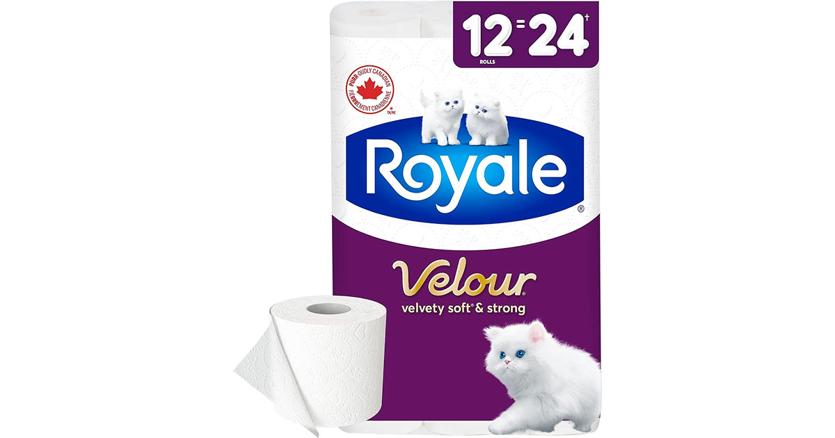 Amazon：Royale Toilet Paper (12 Rolls, 142 Bath Tissues Per Roll)只賣$6.99