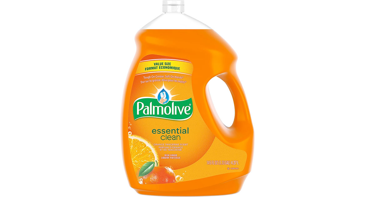 Amazon：Palmolive Essential Clean Liquid Dish Soap (4.27L)只賣$7.97