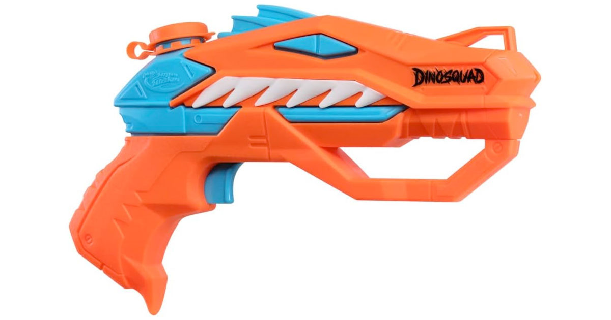 Amazon：Hasbro Nerf Super Soaker DinoSquad Raptor-Surge Water Blaster只賣$6.55