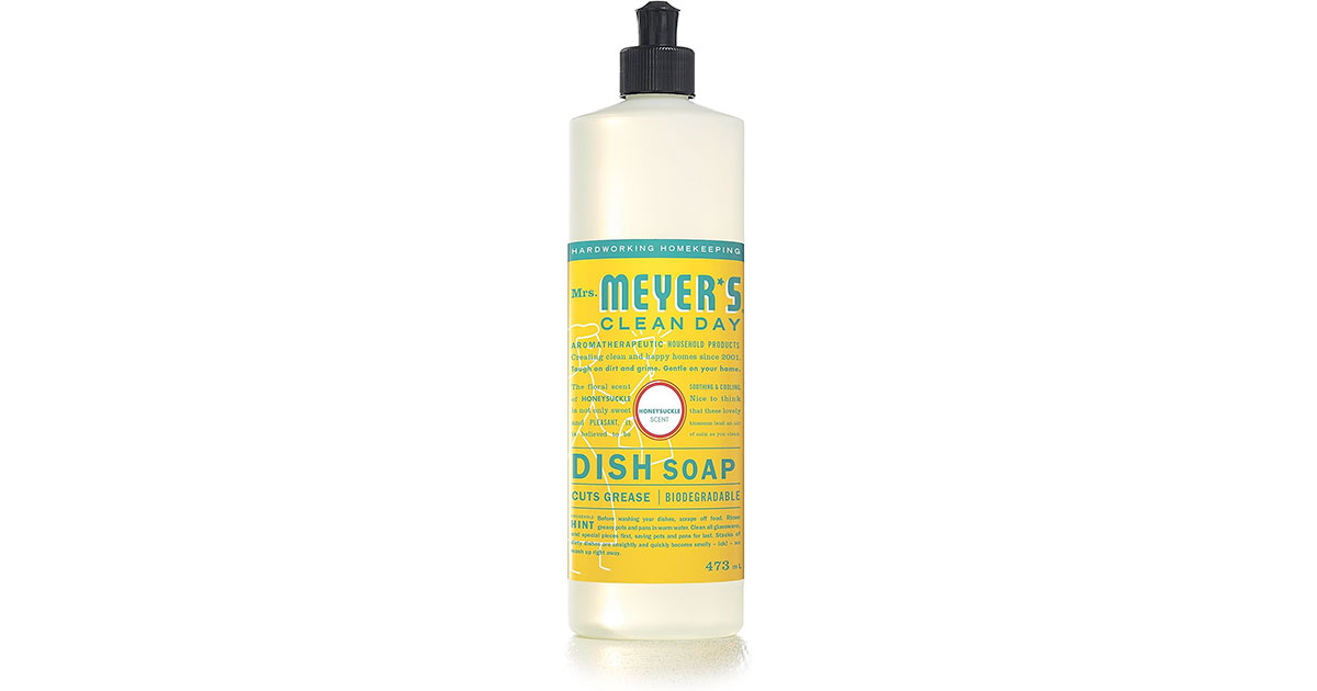 Amazon：Mrs. Meyer’s Clean Day Dish Soap (471ml)只賣$4.09