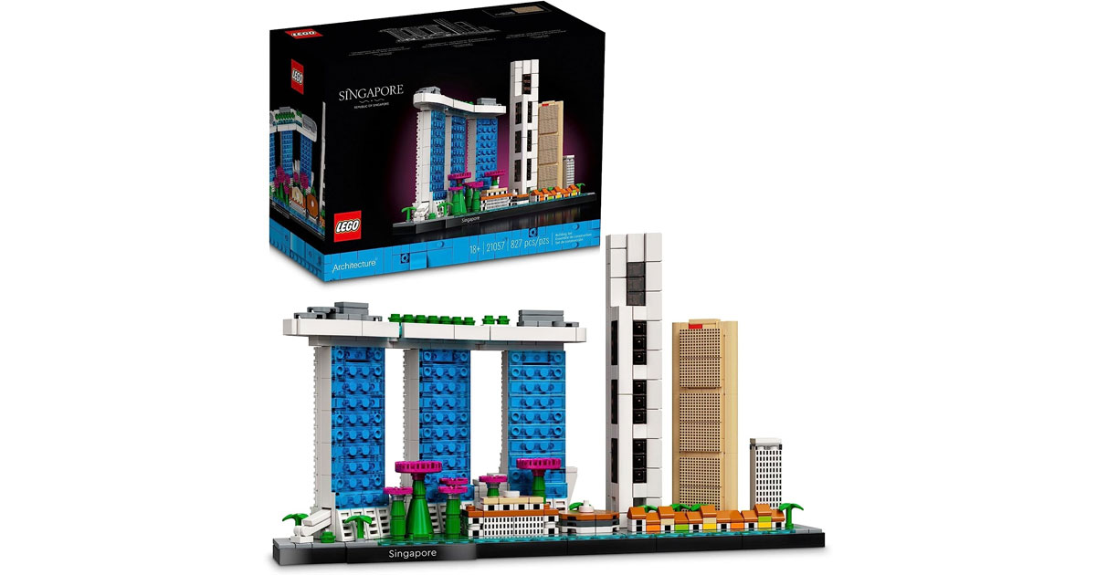 Amazon：Lego Architecture Singapore 21057 (827 pcs)只賣$63.99