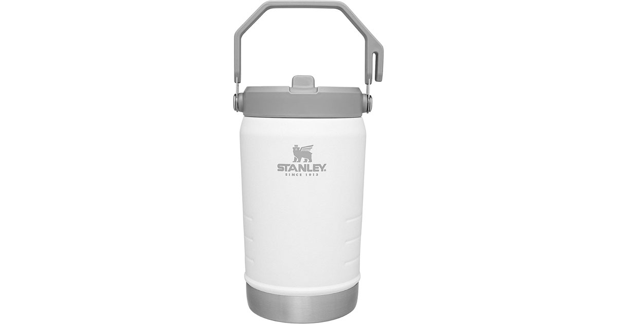 Amazon：Stanley IceFlow Stainless Steel Water Jug with Straw (40oz)只賣$28