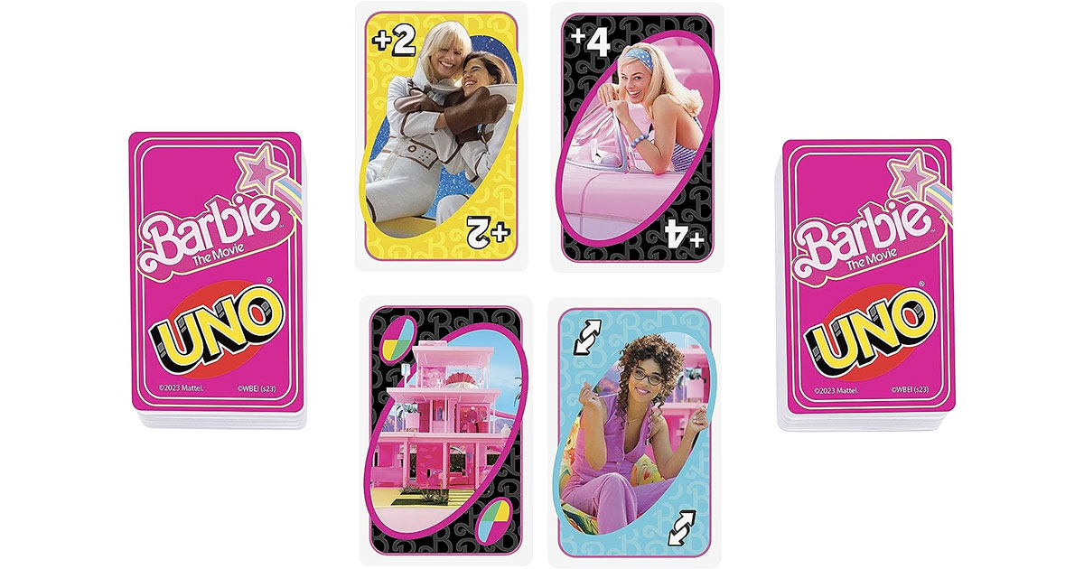 Amazon：UNO Barbie The Movie Card Game只賣$7.97