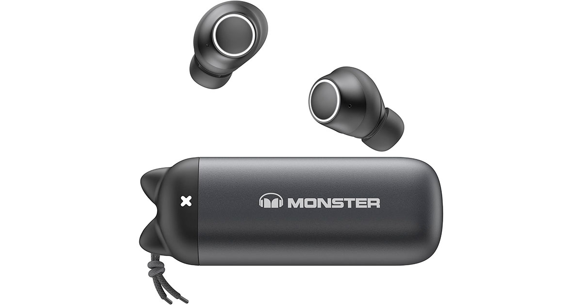 Amazon：Monster Melody True Wireless Earbuds (Bluetooth 5.3)只賣$35.99