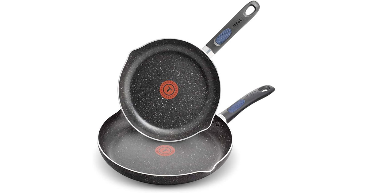 Amazon：T-Fal Frying Pan Set (24cm and 30cm)只賣$29.97