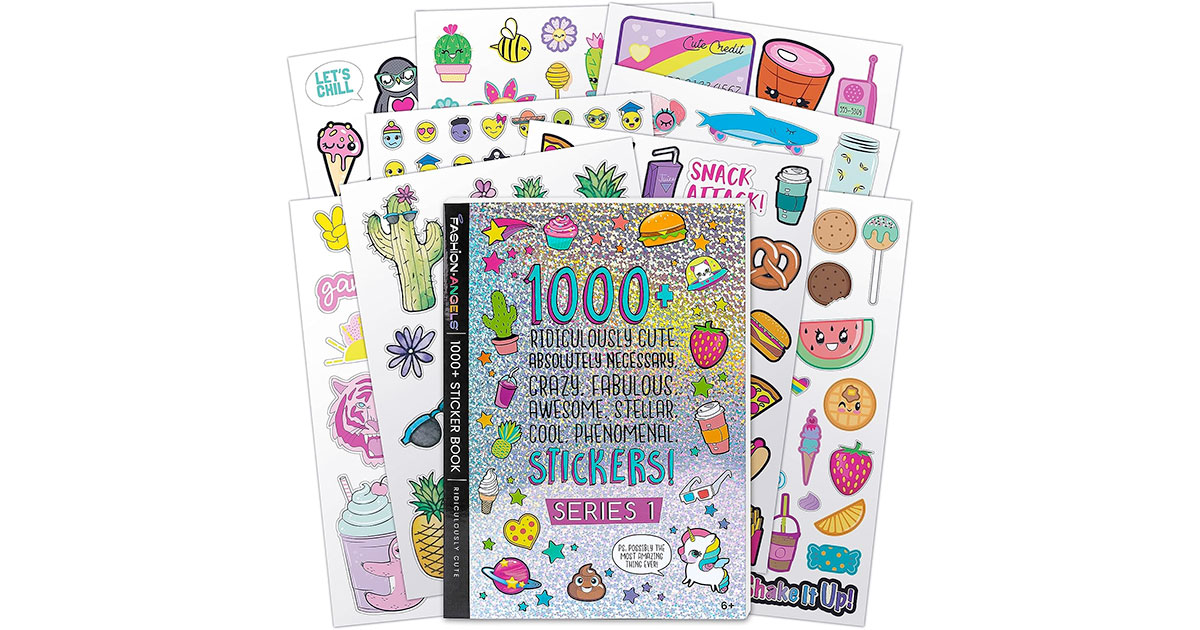 Amazon：Cute Stickers (1000+ pcs)只賣$7.78