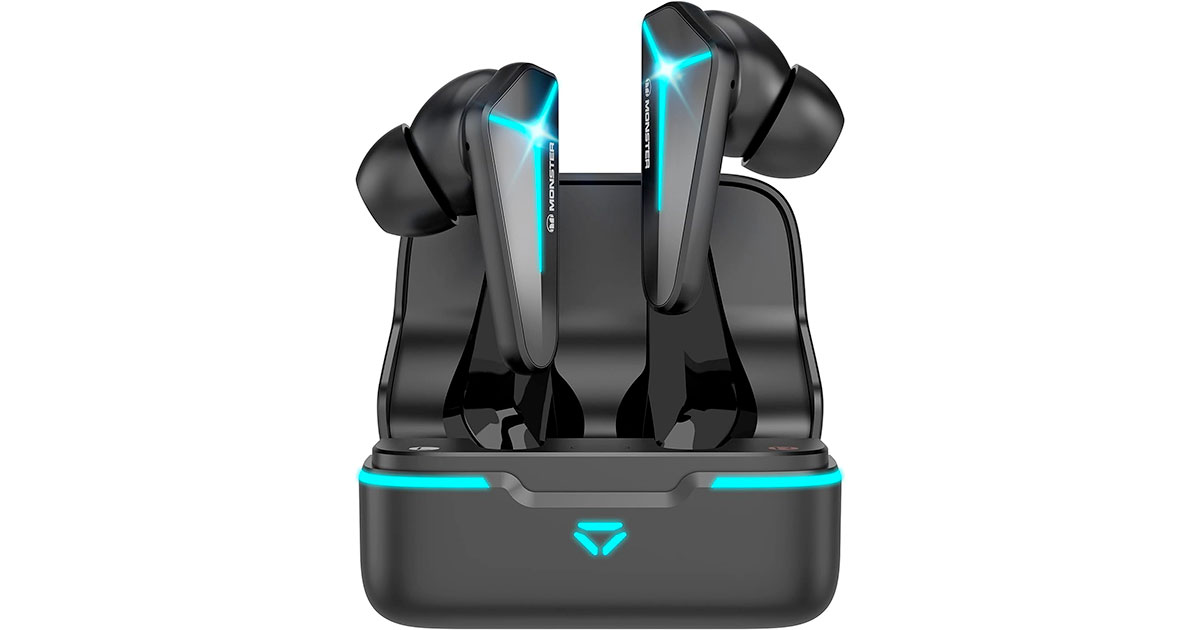 Amazon：Monster Mission V1 Bluetooth Earbuds只賣$29.19