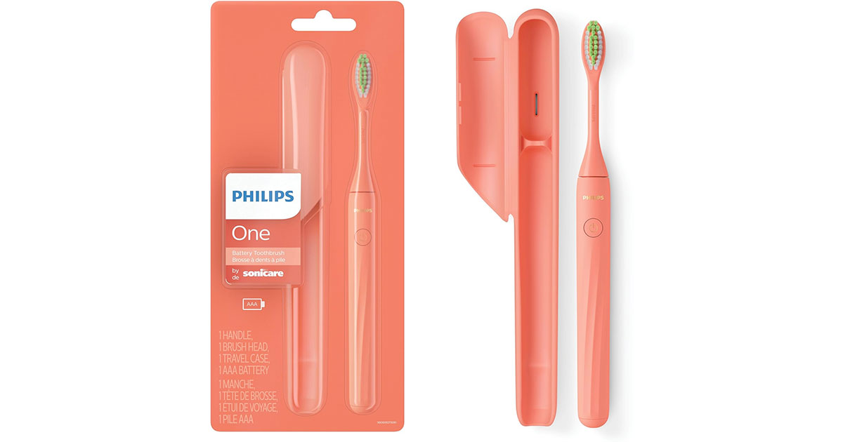 Amazon：Philips One by Sonicare Battery Toothbrush只卖$22.44