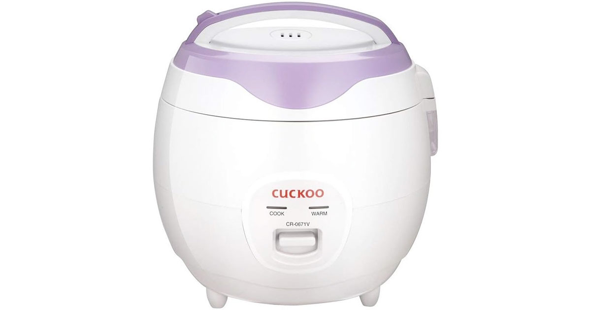 Amazon：Cuckoo 6 Cup Electric Rice Cooker只賣$70.99