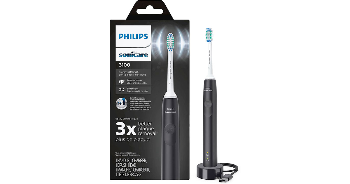 Amazon：Philips Sonicare 3100 Power Toothbrush只賣$44.95