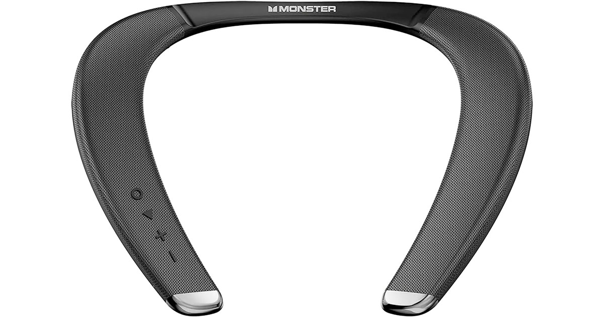 Amazon：Monster Boomerang Neckband Bluetooth Speaker只賣$39.99