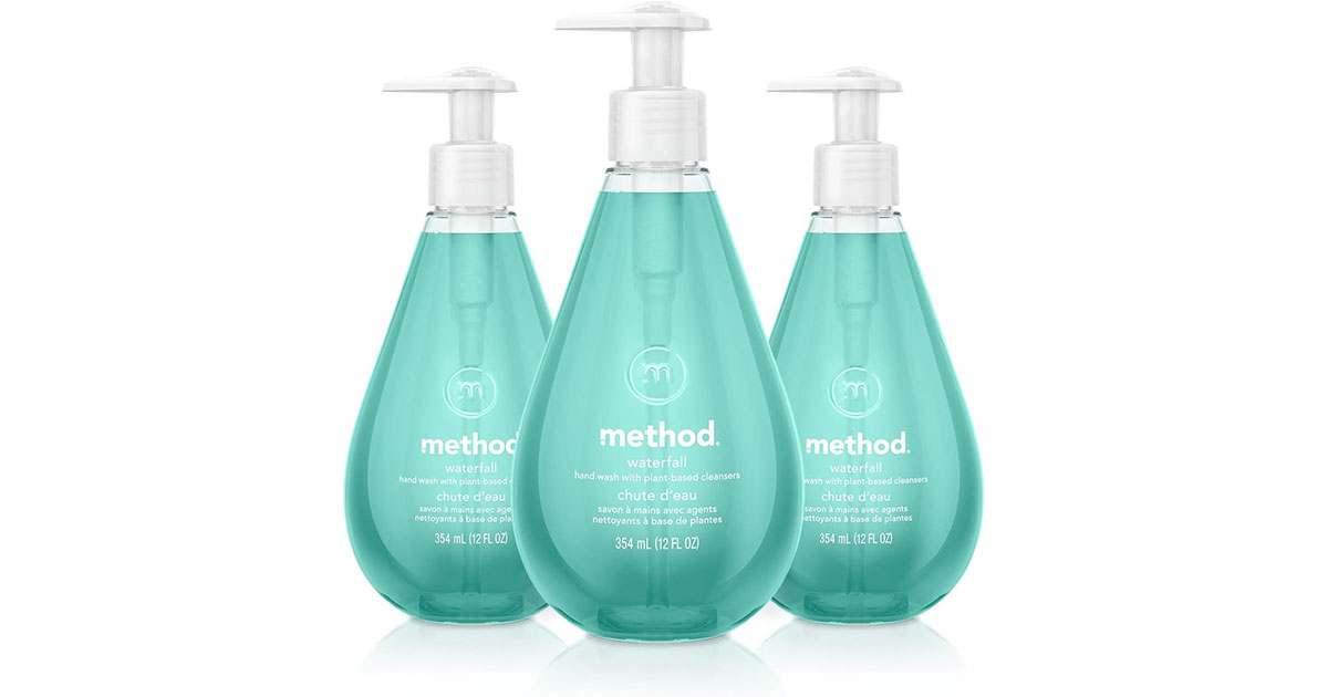 Amazon：Method Liquid Hand Soap (3 x 354ml)只賣$12