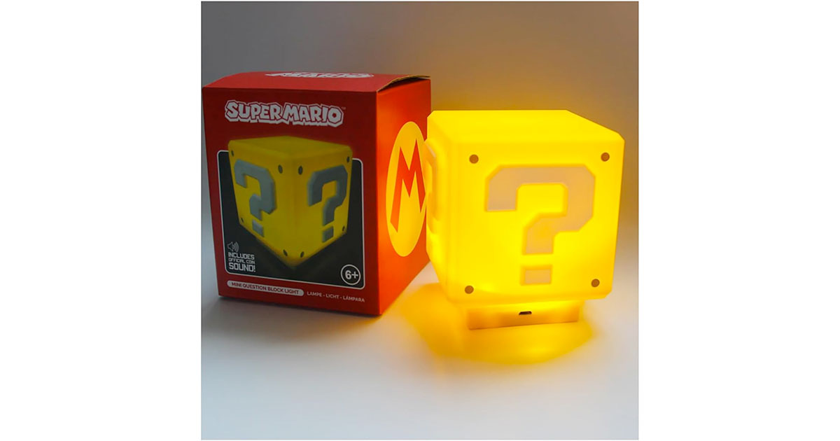 Amazon：Super Mario Charging Night Light只賣$16.99