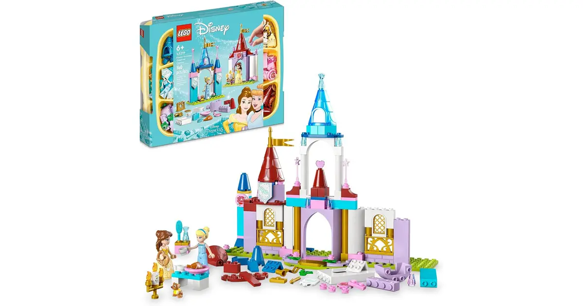 Amazon：LEGO Disney Princess Creative Castles 43219 (140 pcs)只賣$29.86