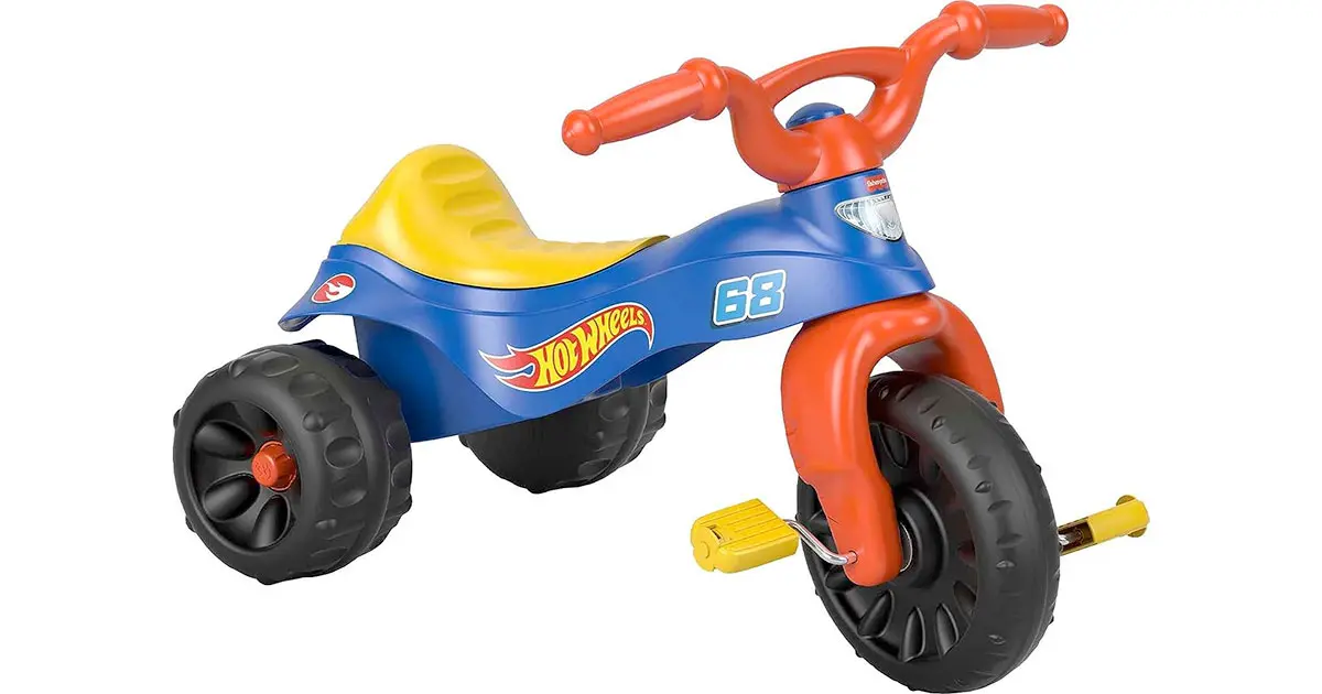 Amazon：Fisher-Price Hot Wheels Tough Trike只賣$31.79