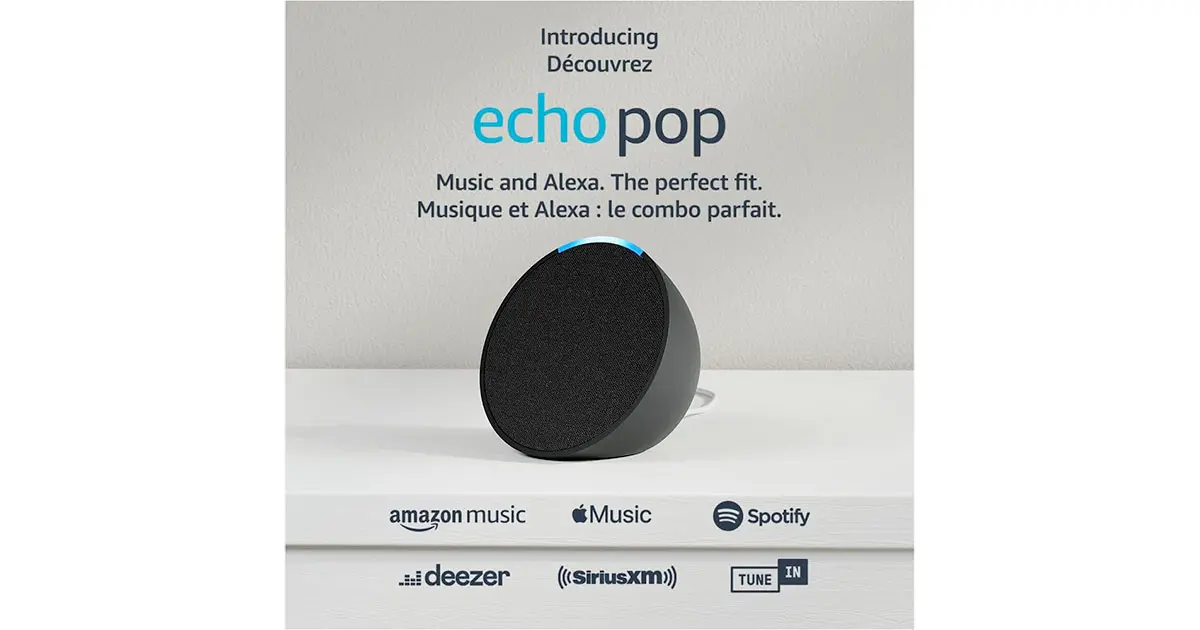 Amazon：Echo Pop只賣$24.99