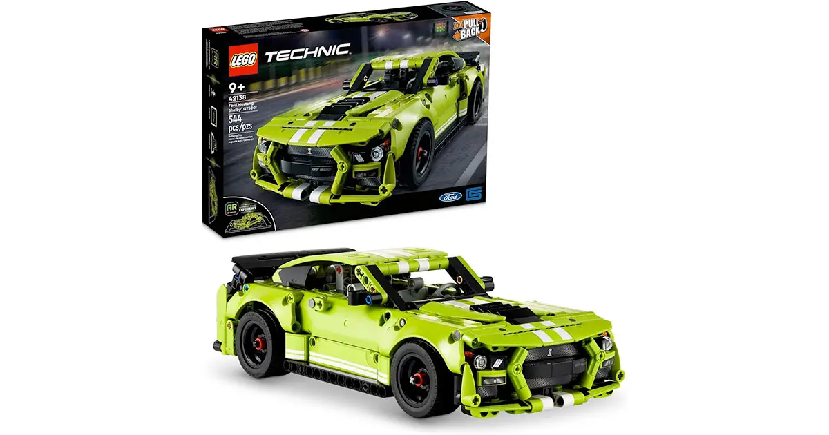Amazon：LEGO Technic Ford Mustang Shelby GT500 42138 (544 pcs)只賣$48.98