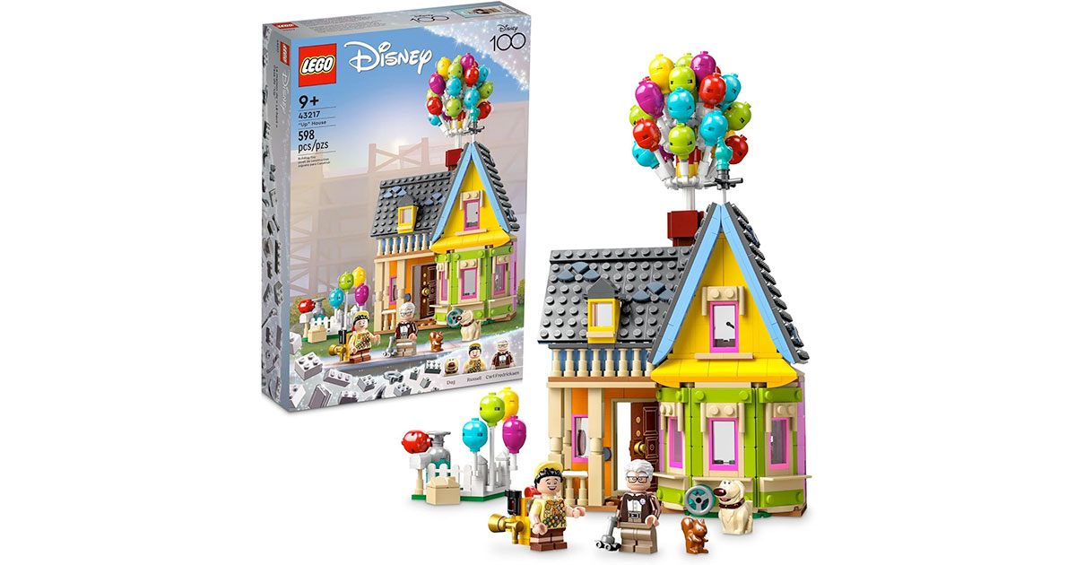 Amazon：LEGO Disney ‘Up’ House 43217 (598 pcs)只賣$63.97