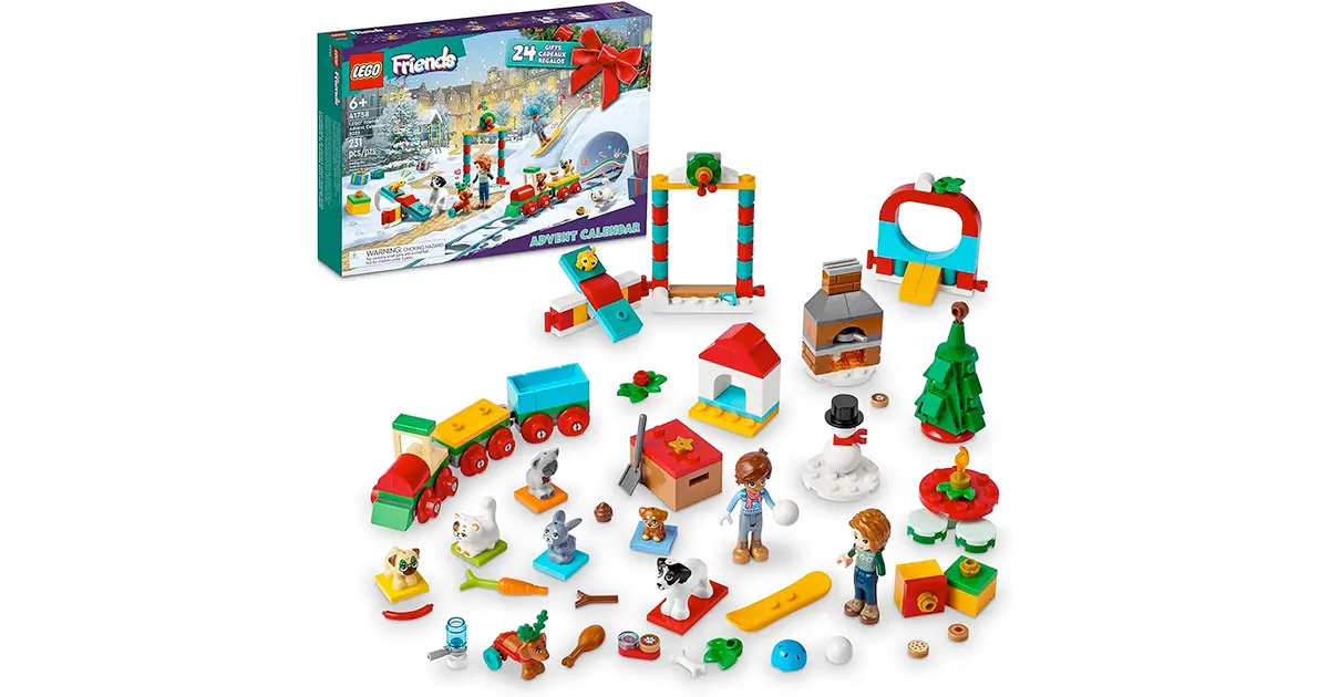 Amazon：LEGO Friends 2023 Advent Calendar 41758 (231 pcs)只卖$19.99