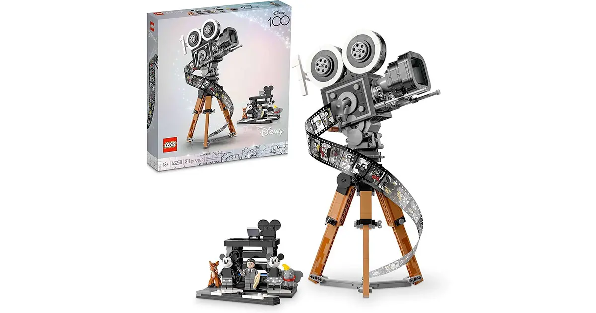 Amazon：LEGO Disney Walt Disney Tribute Camera 43230 (811 pcs)只卖$103.99