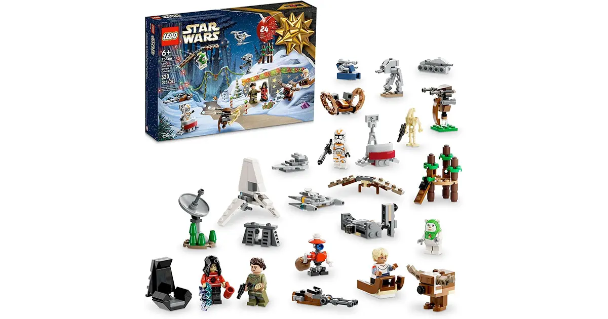 Amazon：LEGO Star Wars 2023 Advent Calendar 75366 (320 pcs)只賣$29.96