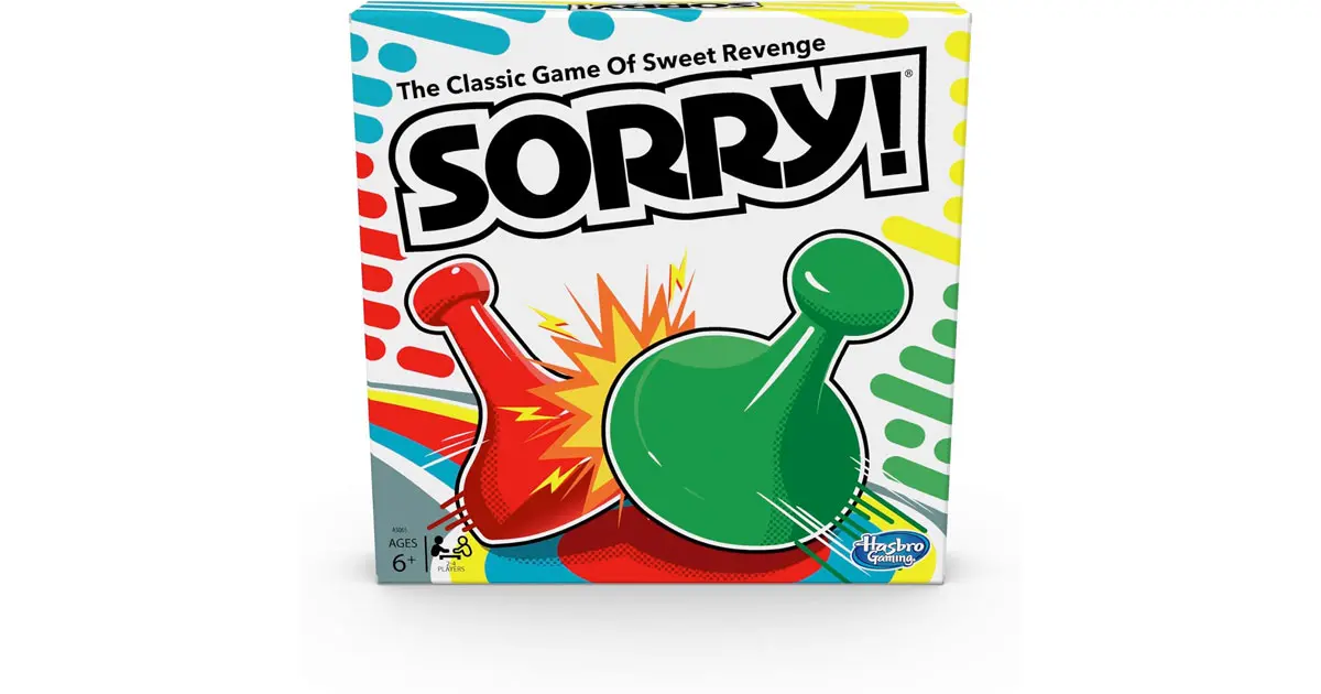 Amazon：Sorry Board Game只賣$9.47(只限Amazon Prime會員)