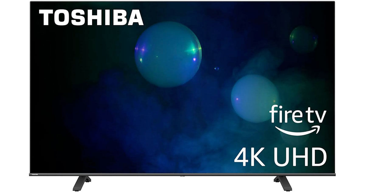 Amazon：Toshiba 55″ 4K UHD LED Fire Smart TV只賣$449.99